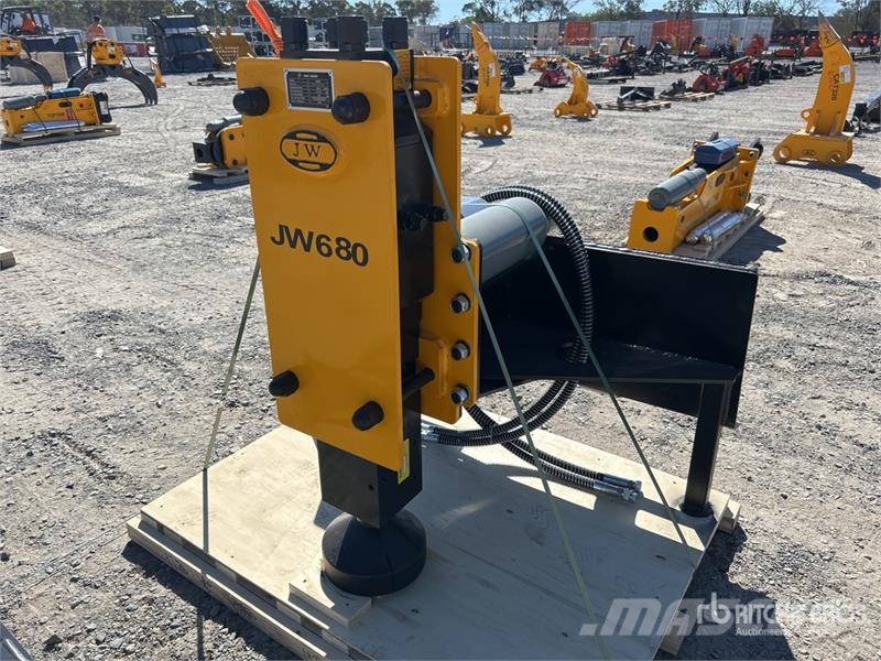 JW 680 Skid Steer Post Driver (Unused) Fencing equipment