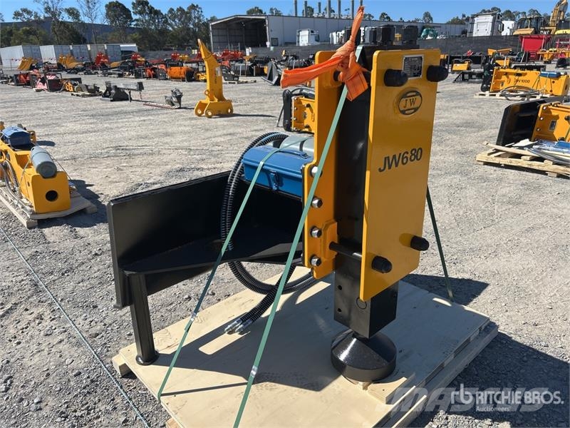 JW 680 Skid Steer Post Driver (Unused) Fencing equipment