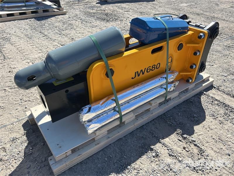 JW 680t Q/C Hydraulic Breaker - Fits 5 - 7 Ton (Un Hammers / Breakers