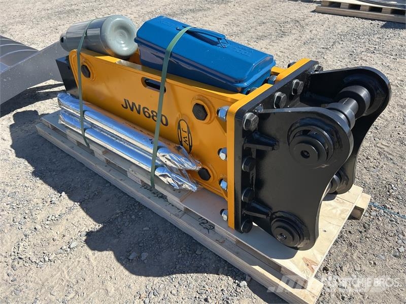 JW 680t Q/C Hydraulic Breaker - Fits 5 - 7 Ton (Un Hammers / Breakers