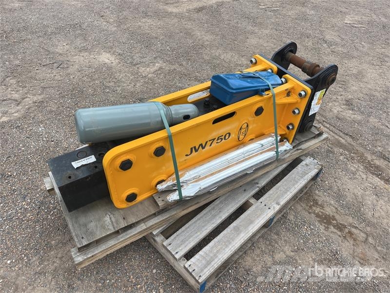 JW 750 1200 mm Q/C Hydraulic Breaker - Fits 7 - 9 Hammers / Breakers