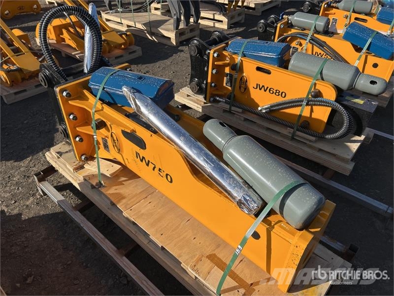 JW 750 Hydraulic Breaker - Fits 8-12 ton excavator مطارق / كسارات