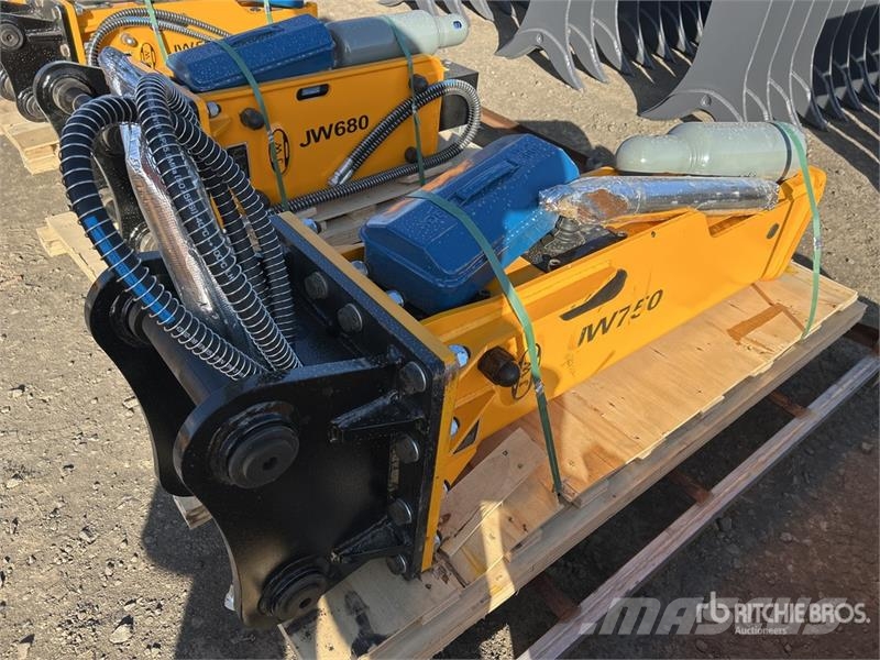 JW 750 Hydraulic Breaker - Fits 8-12 ton excavator مطارق / كسارات