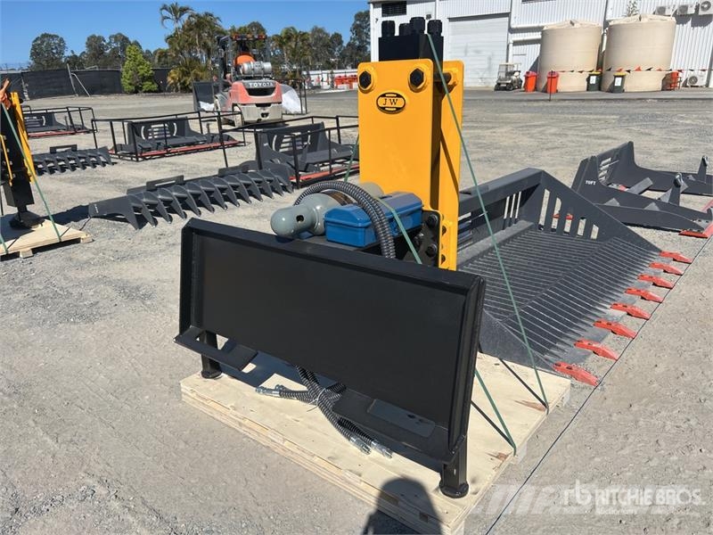 JW 750 Skid Steer Post Driver (Unused) Fencing equipment