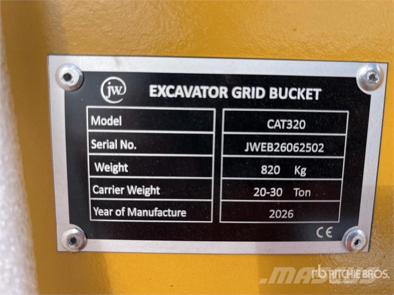JW CAT320 1370 mm Skeleton fits to 20-30 ton excav Buckets