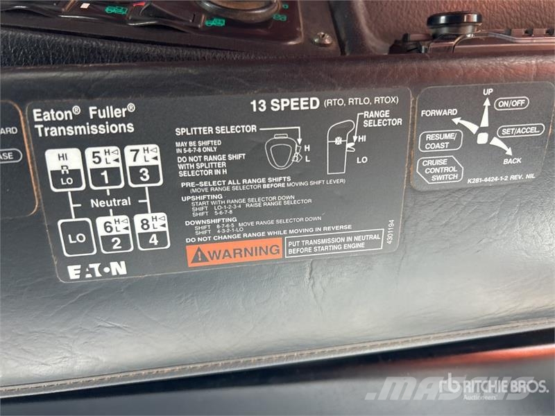 Kenworth T401 6x4 T/A Day Cab Truck Tractor Cabezas tractoras