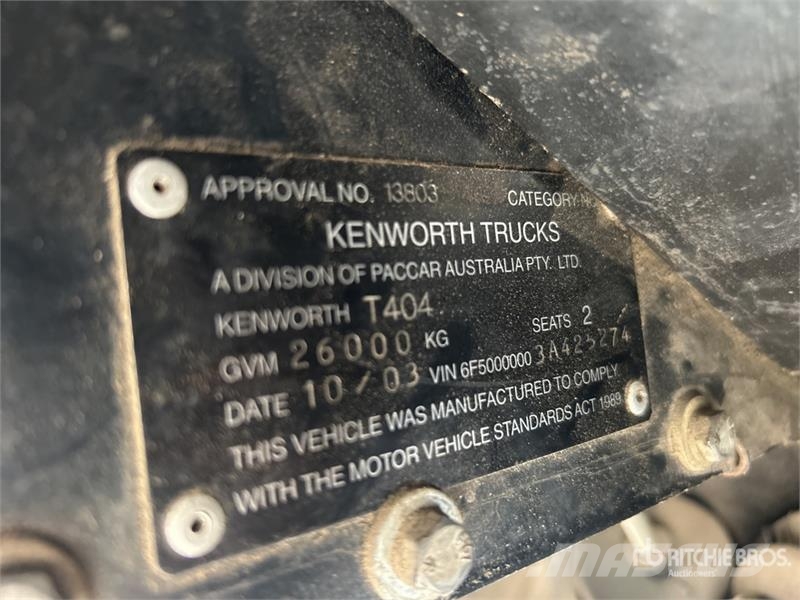 Kenworth T404 Vilcēji
