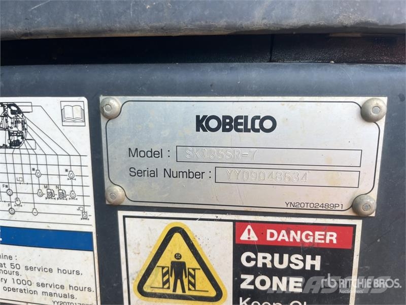 Kobelco SK135SR-7 Tracked Excavator Raupenbagger