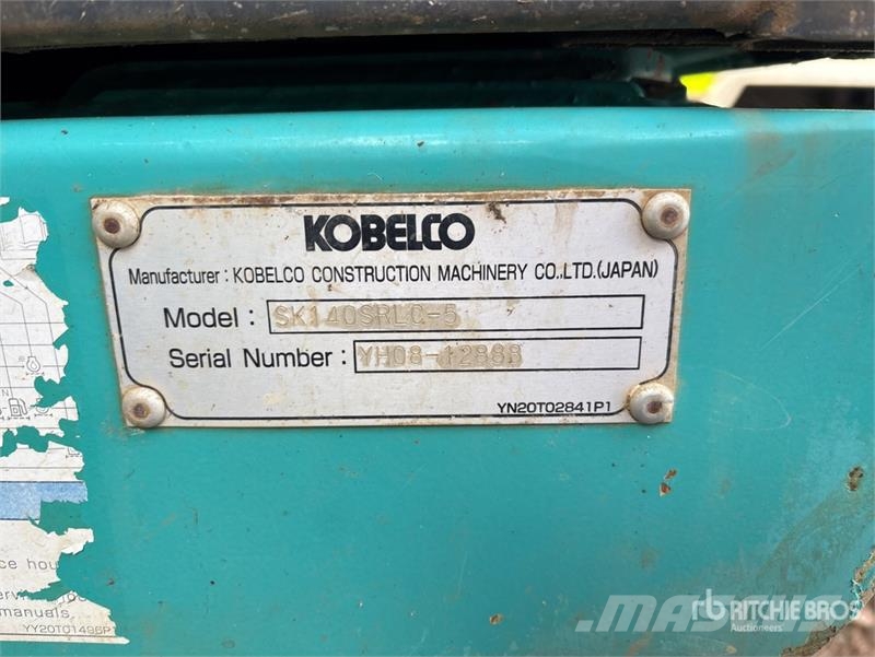 Kobelco SK140SRLC-5 Bagri goseničarji