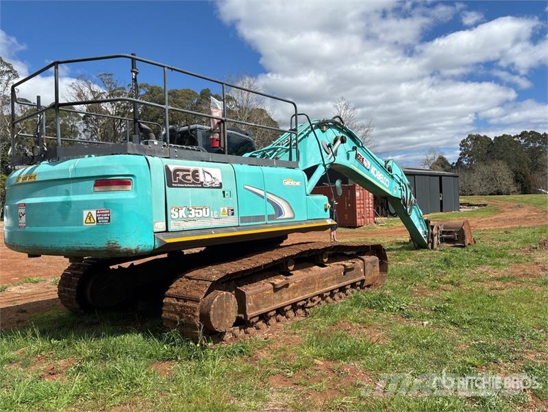 Kobelco SK350 LC -8 Tracked Excavator Bagri goseničarji