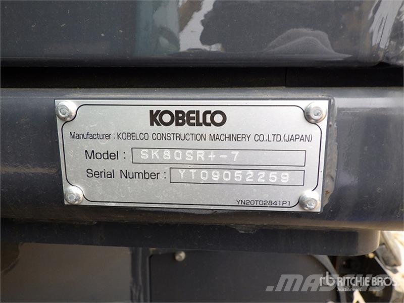 Kobelco SK80SR+-7 Tracked Excavator (Unused) Bagri goseničarji