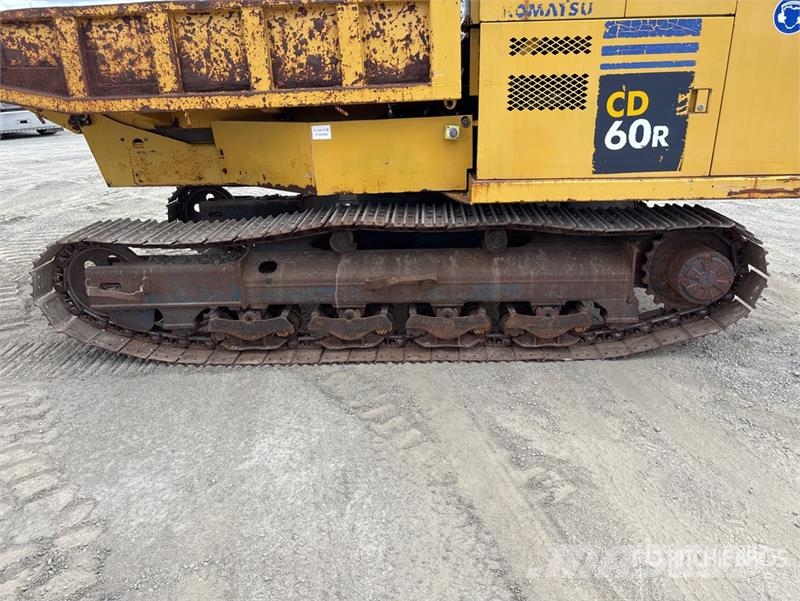 Komatsu CD60R-1 6 t Swivel Crawler Dumper Site dumpers