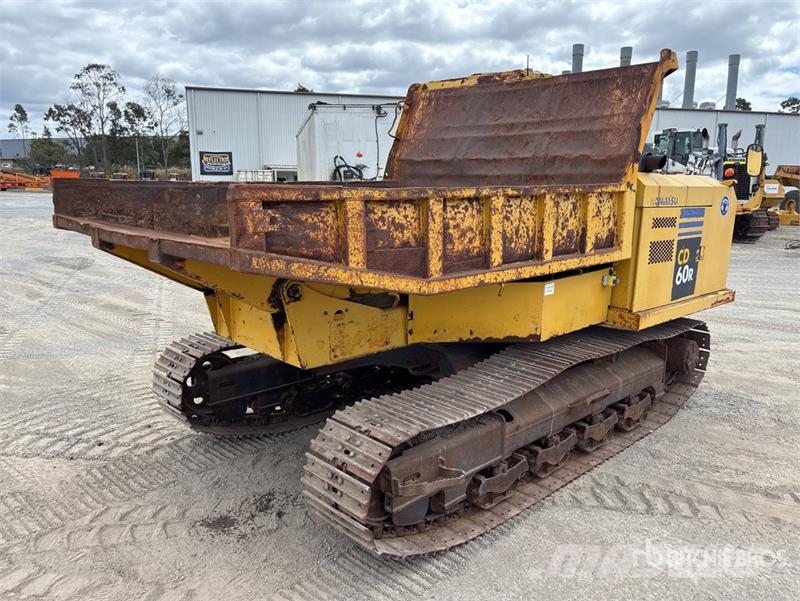 Komatsu CD60R-1 6 t Swivel Crawler Dumper Site dumpers