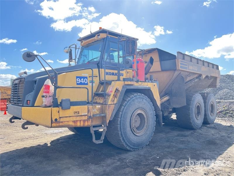 Komatsu HM400-3M0 Csuklósdömperek