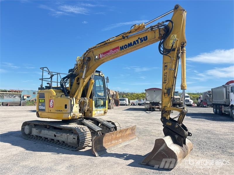 Komatsu PC138US-8 Tracked Excavator Escavatori cingolati