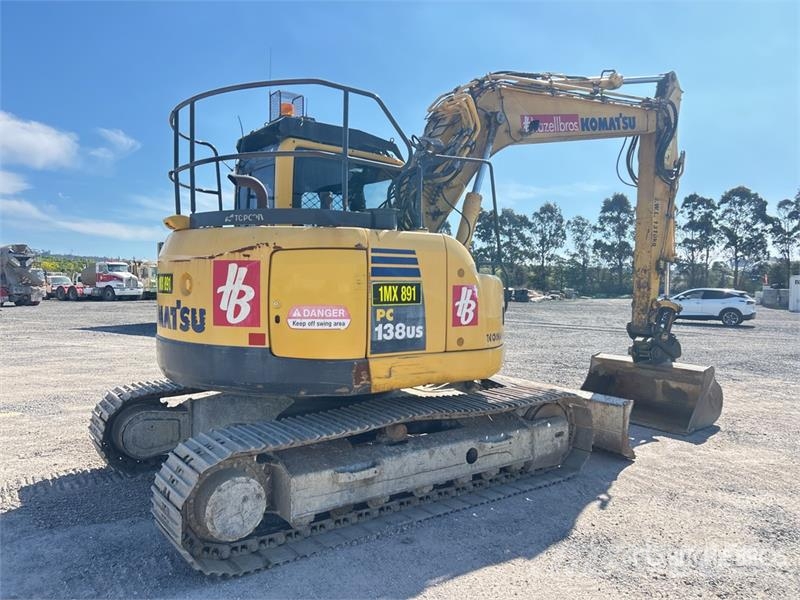Komatsu PC138US-8 Tracked Excavator Escavatori cingolati