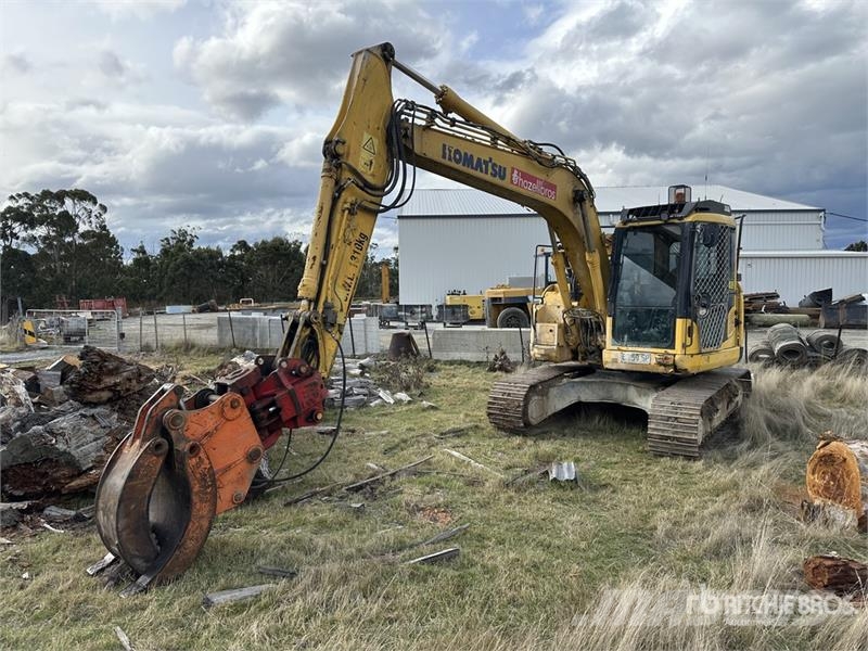 Komatsu PC138US-8 Tracked Excavator Bagri goseničarji