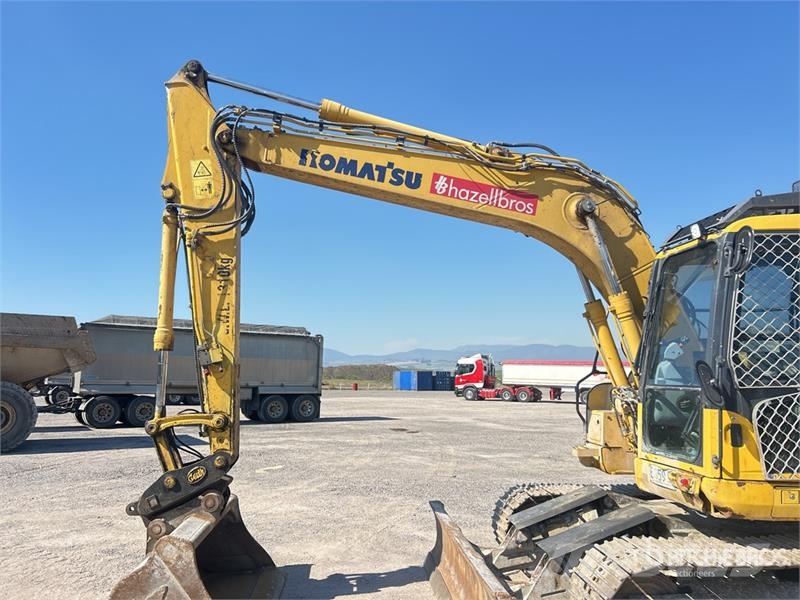 Komatsu PC138US-8 Tracked Excavator Escavatori cingolati