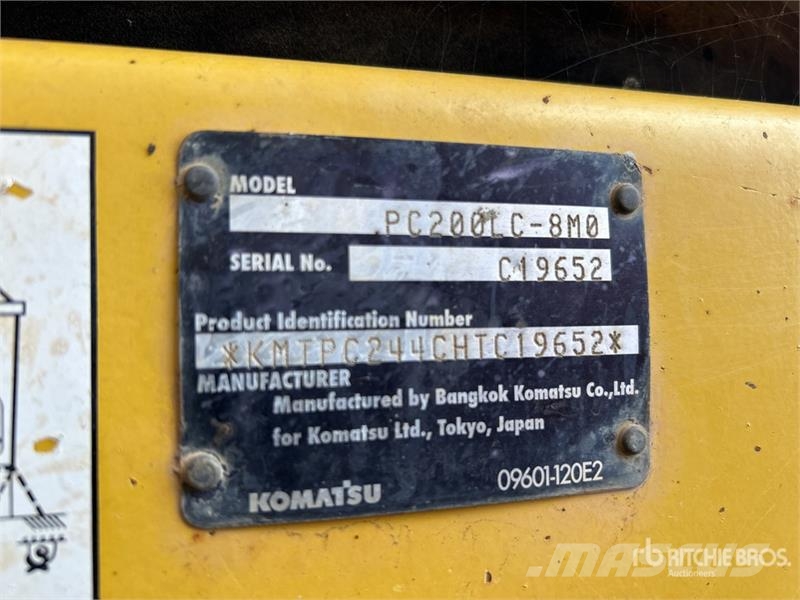 Komatsu PC200LC-8M0 Crawler excavators