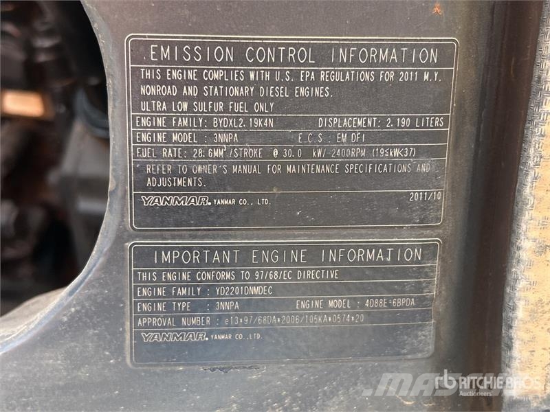 Komatsu PC55MR-3 Miniekskavaatorid < 7 t