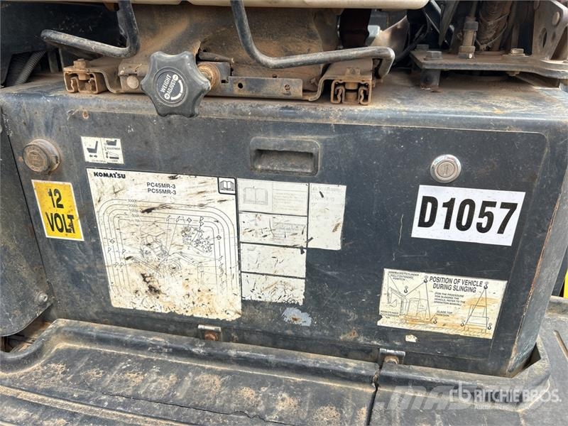 Komatsu PC55MR-3 Miniekskavaatorid < 7 t