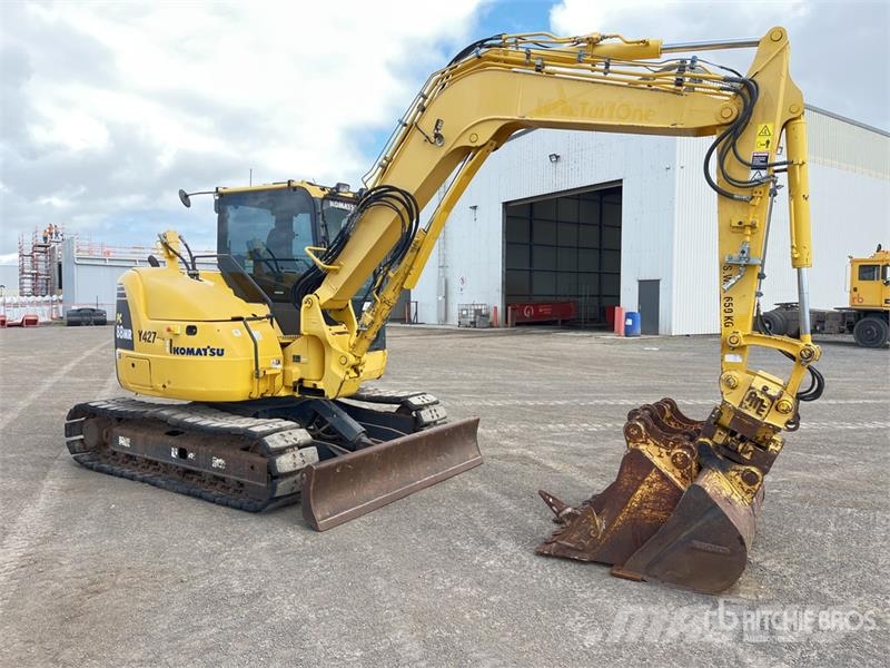 Komatsu PC88MR-8 Tracked Excavator Crawler excavators