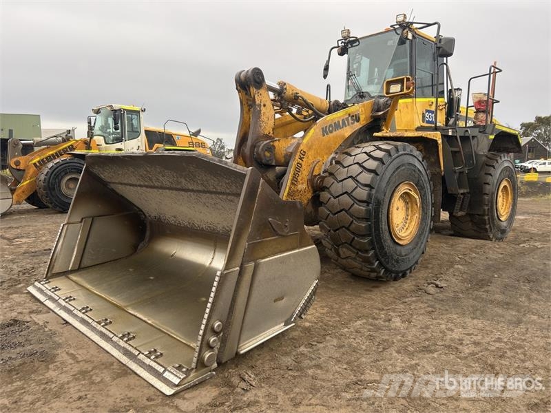 Komatsu WA500 6 Wheel Loader Wheel loaders