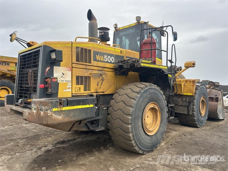 Komatsu WA500 6 Wheel Loader Wheel loaders