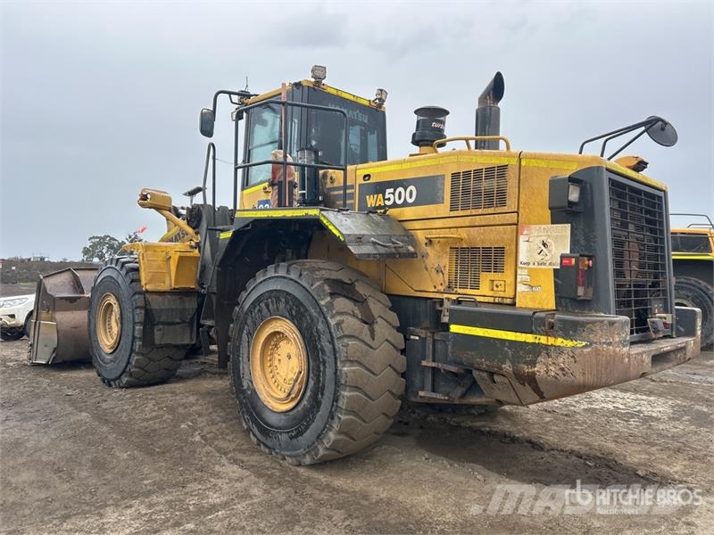 Komatsu WA500 6 Wheel Loader Wheel loaders