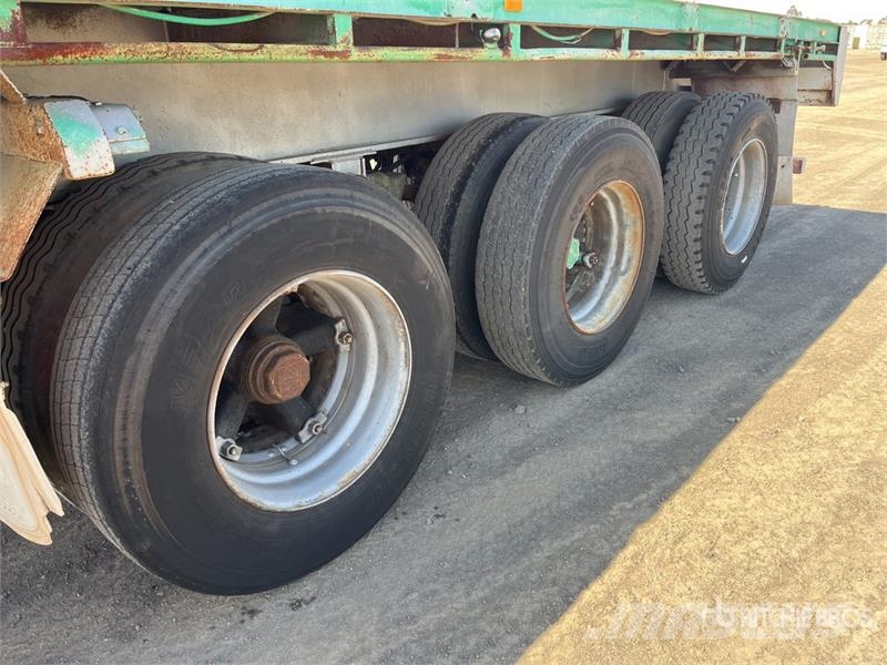  Krueger 13.6 m Tri/A Flatbed Trailer Plato/keson prikolice