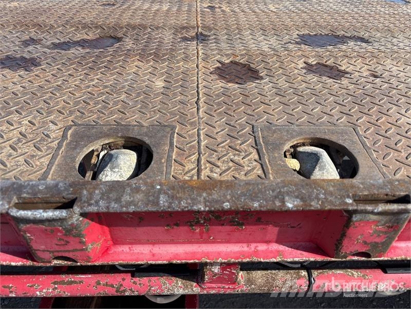  Krueger 13.6 m Tri/A Flatbed Trailer Lavaperävaunut