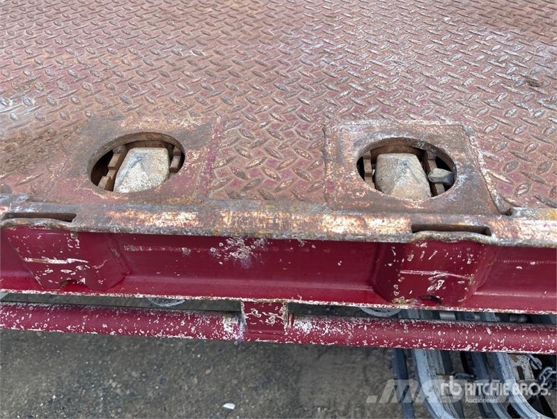  Krueger 13.6 m Tri/A Flatbed Trailer Lavaperävaunut
