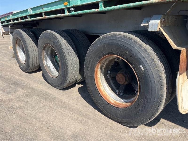  Krueger 13.6 m Tri/A Flatbed Trailer Plato/keson prikolice
