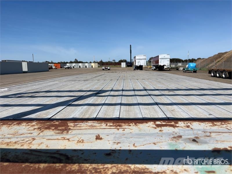  Krueger 13.6 m Tri/A Flatbed Trailer Plato/keson prikolice