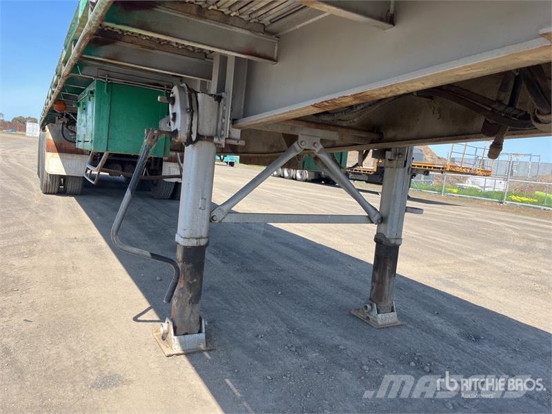  Krueger 13.6 m Tri/A Flatbed Trailer Plato/keson prikolice