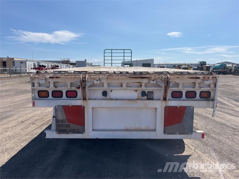  Krueger 13.6 m Tri/A Flatbed Trailer Plato/keson prikolice