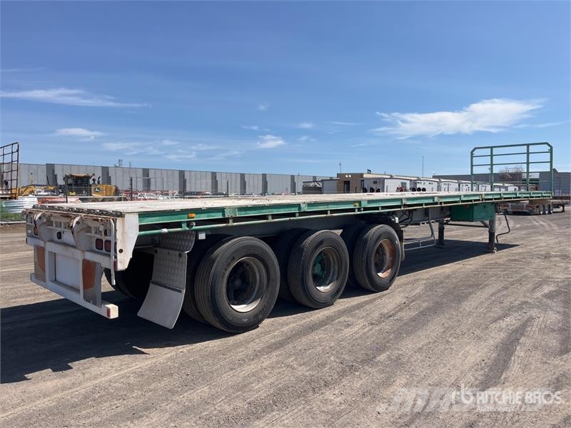  Krueger 13.6 m Tri/A Flatbed Trailer Plato/keson prikolice