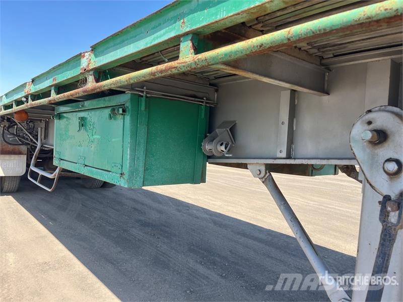  Krueger 13.6 m Tri/A Flatbed Trailer Plato/keson prikolice