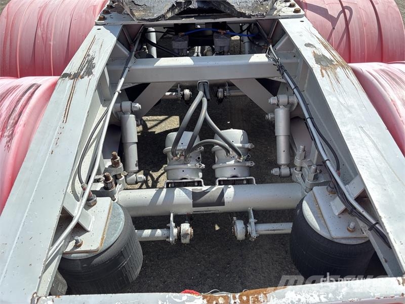 Krueger 7.2 m Tri/A B-Double Lead Flatbed Trailer Lavaperävaunut