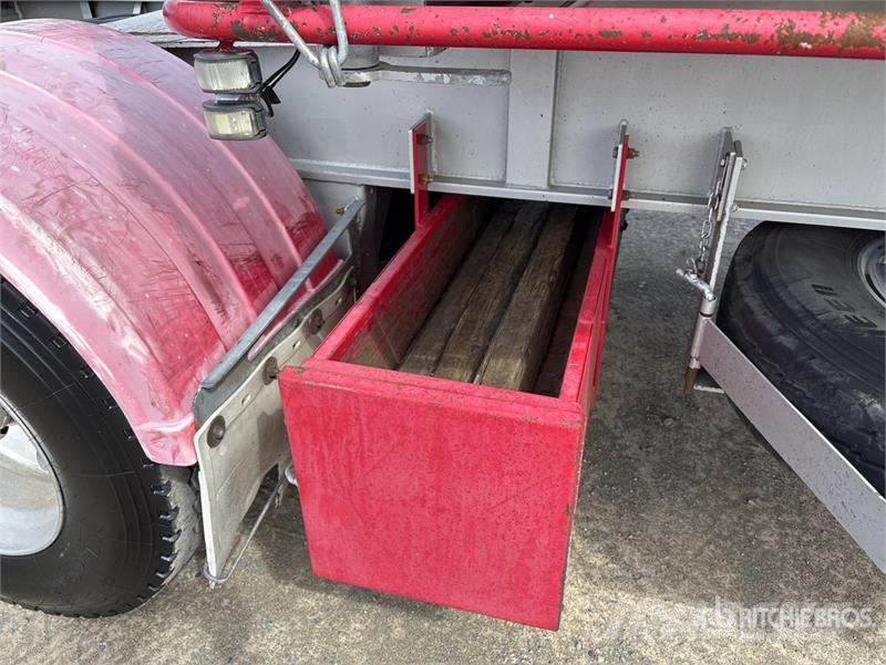  Krueger 7.2 m Tri/A B-Double Lead Flatbed Trailer Lavaperävaunut
