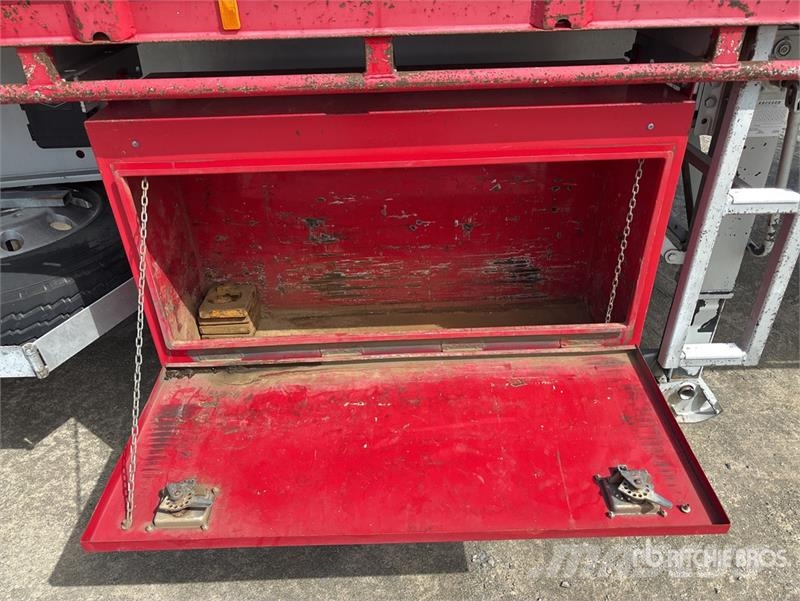  Krueger 7.2 m Tri/A B-Double Lead Flatbed Trailer Lavaperävaunut