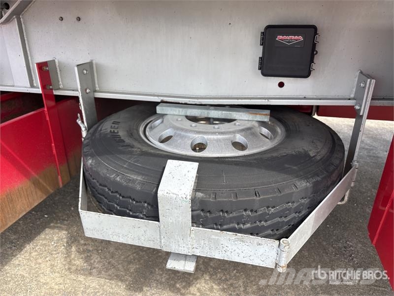  Krueger 7.2 m Tri/A B-Double Lead Flatbed Trailer Lavaperävaunut