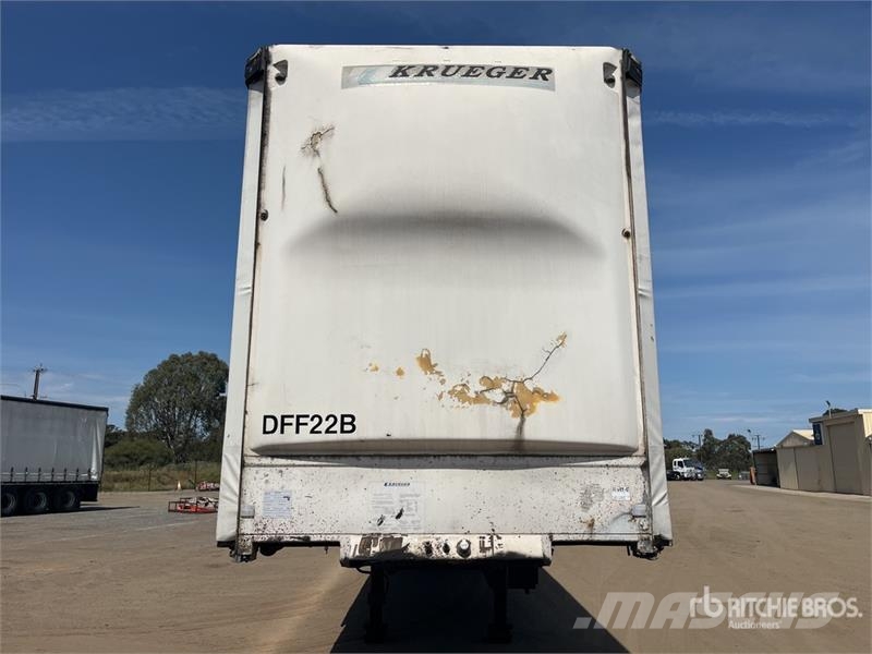 Kruger 13.3 m Tri/A Step Deck Curtain Side Trailer Tenthaagised