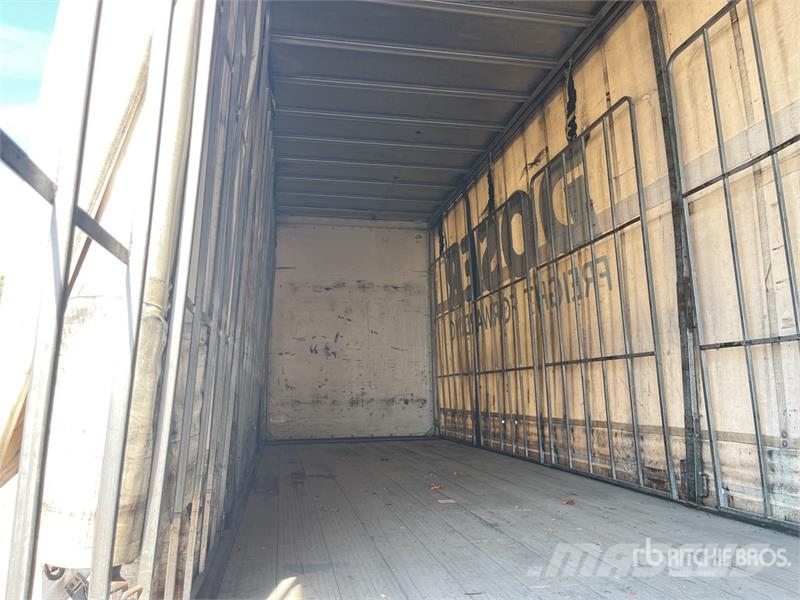 Kruger 13.3 m Tri/A Step Deck Curtain Side Trailer Tenthaagised