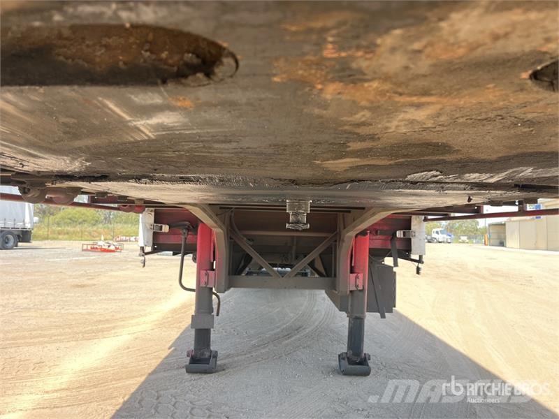 Kruger 13.3 m Tri/A Step Deck Curtain Side Trailer Tenthaagised