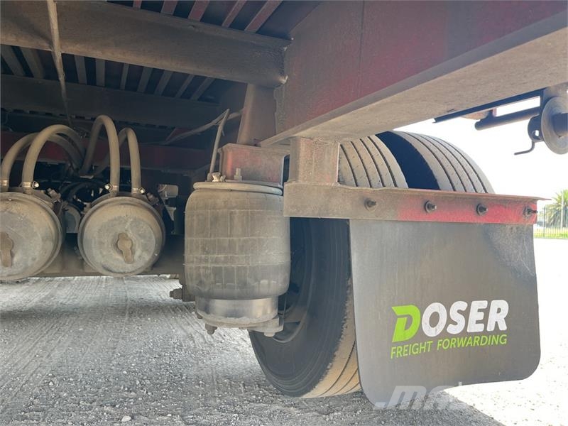 Kruger 13.3 m Tri/A Step Deck Curtain Side Trailer Tenthaagised