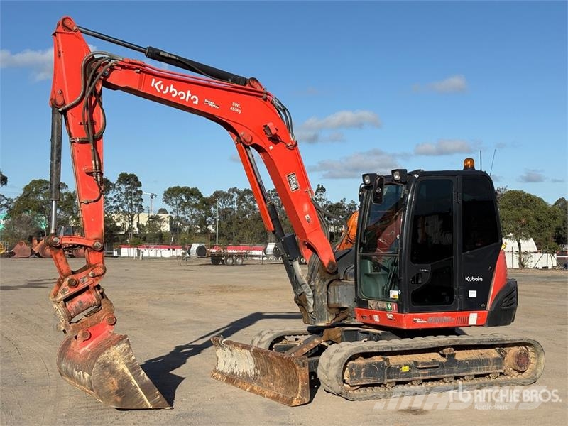 Kubota KX080-3S Tracked Excavator Bagri goseničarji