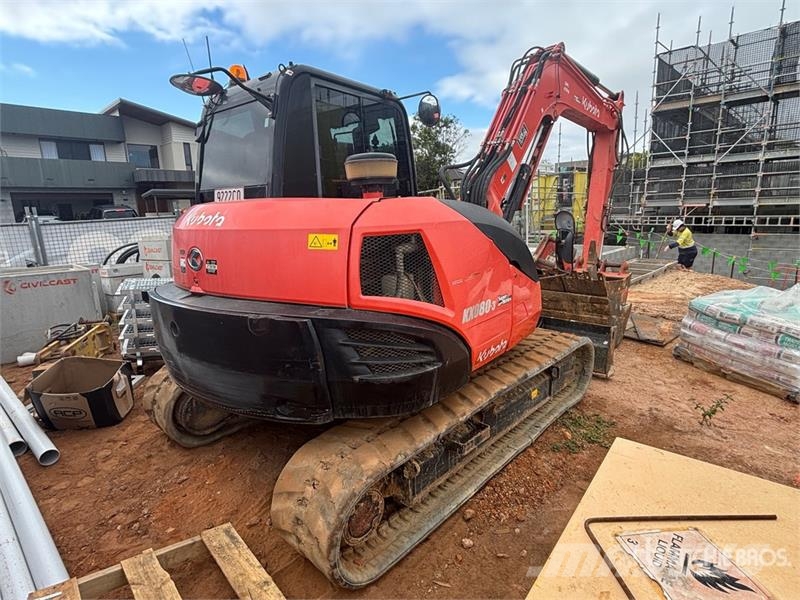 Kubota KX080-3S Tracked Excavator Crawler excavators