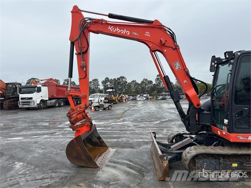 Kubota KX080-3S Tracked Excavator 履带挖掘机