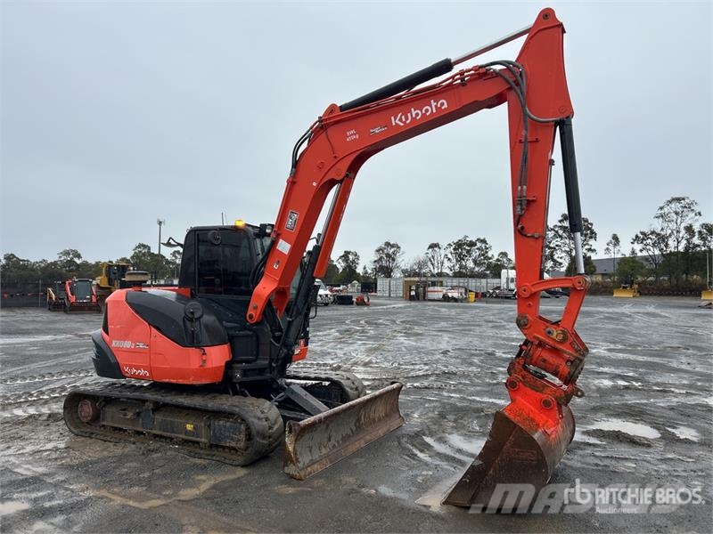 Kubota KX080-3S Tracked Excavator 履带挖掘机
